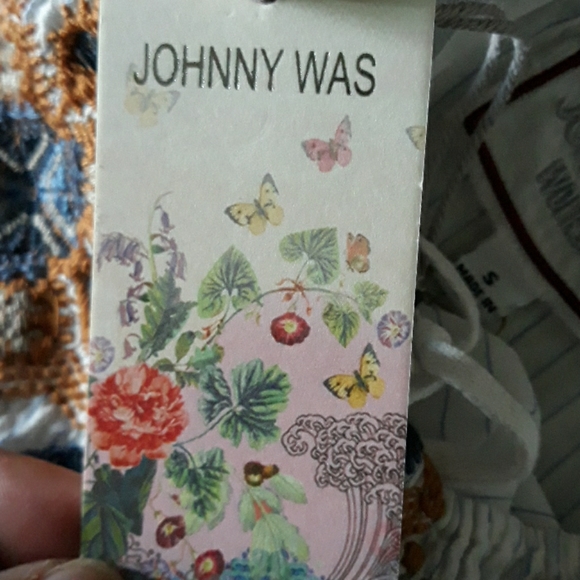 Johnny Was women’s Amika Peasant boho Blouse size Small - Picture 8 of 14